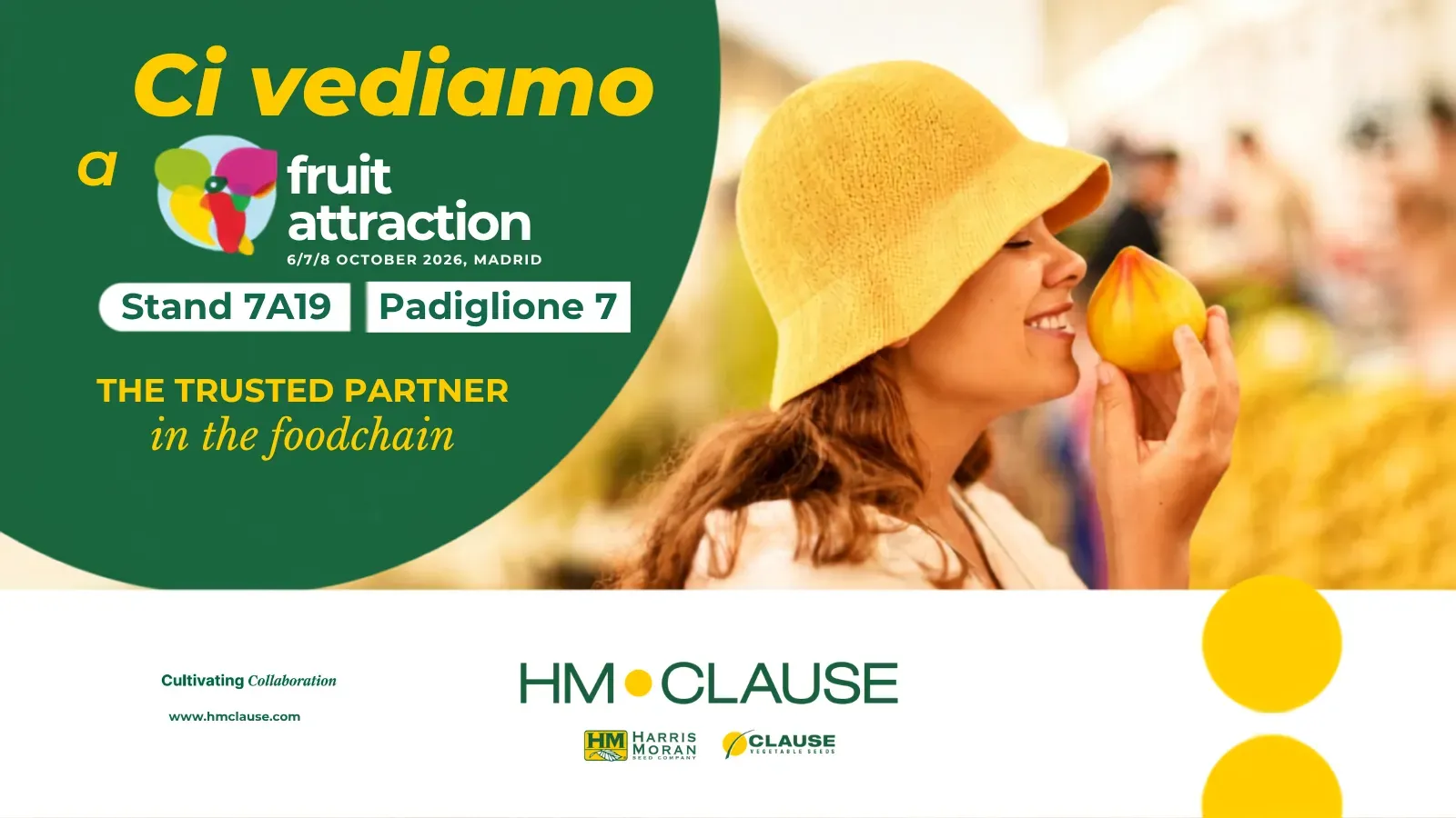 INVITO FRUIT ATTRACTION 2026 - Format orrizontale